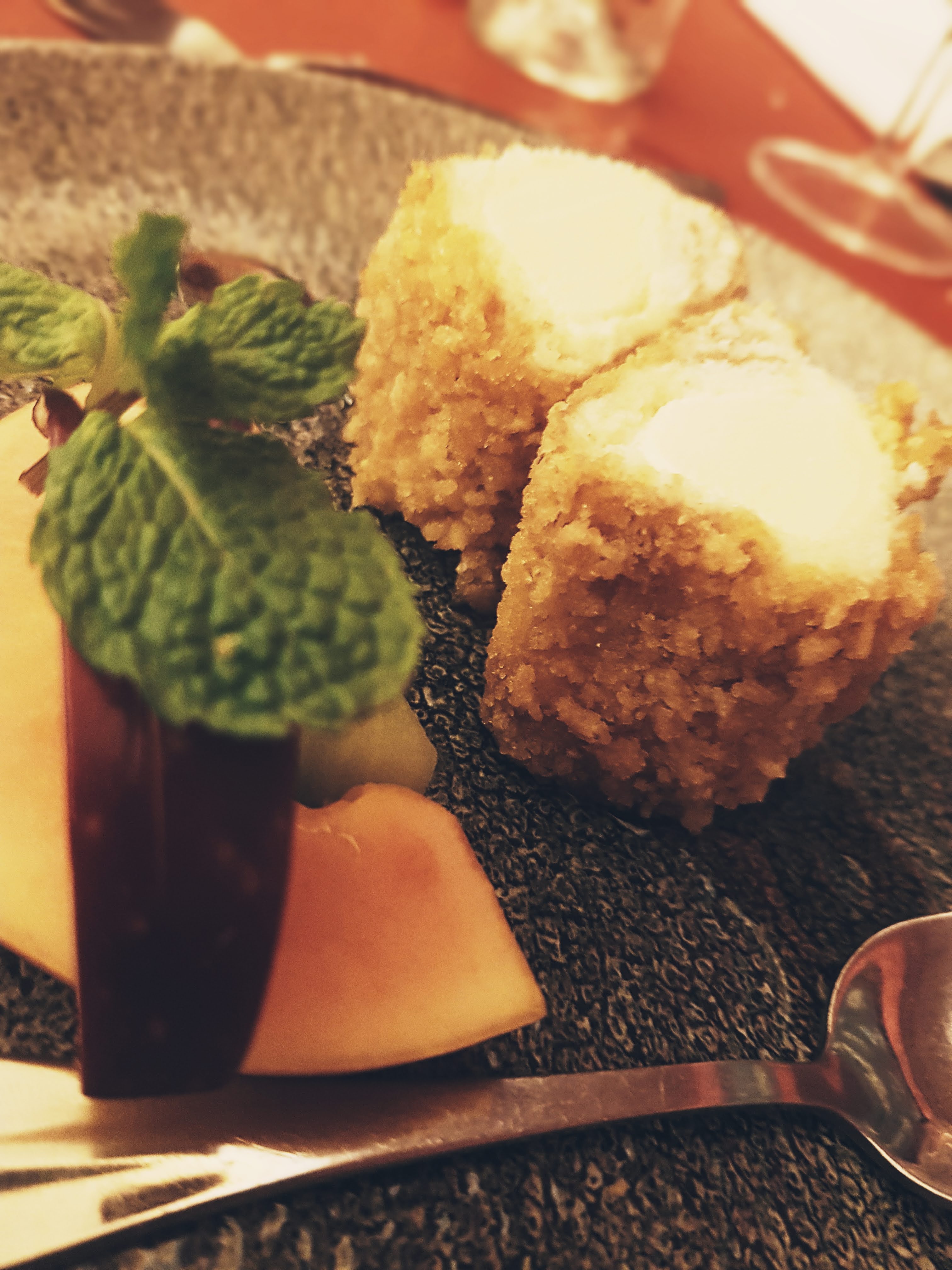 Deep fried ice cream Gran Castillo Tagoro 